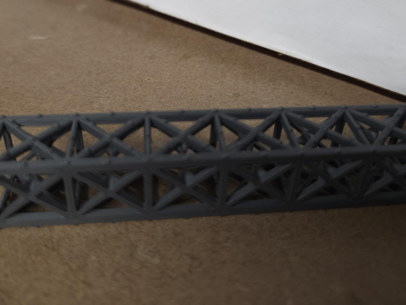Model Railway Lattice Bridge Box Section Trussing OO Gauge Free delivery