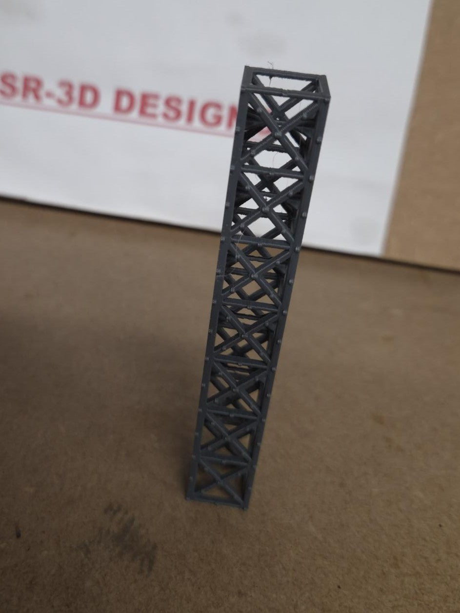 Model Railway Lattice Bridge Box Section Trussing OO Gauge Free delivery