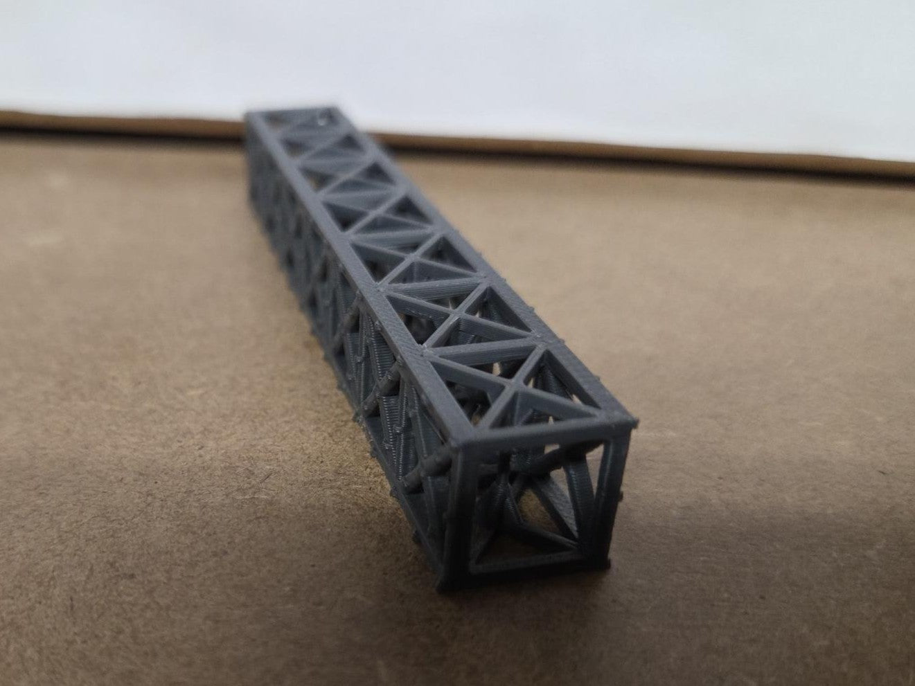 Model Railway Lattice Bridge Box Section Trussing OO Gauge Free delivery