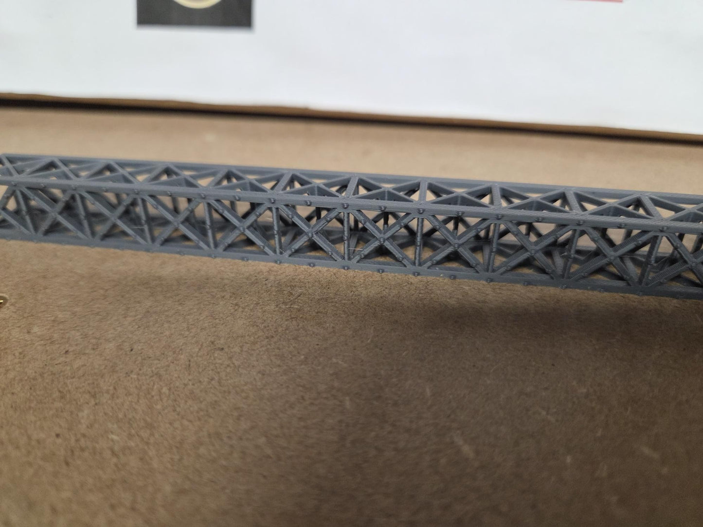 Model Railway Lattice Bridge Box Section Trussing OO Gauge Free delivery