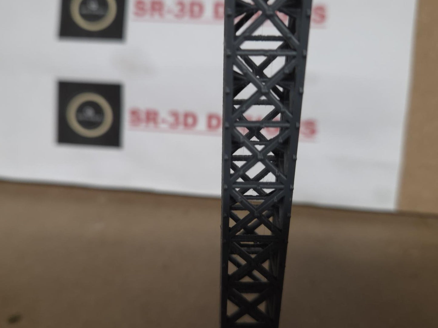 Model Railway Lattice Bridge Box Section Trussing OO Gauge Free delivery
