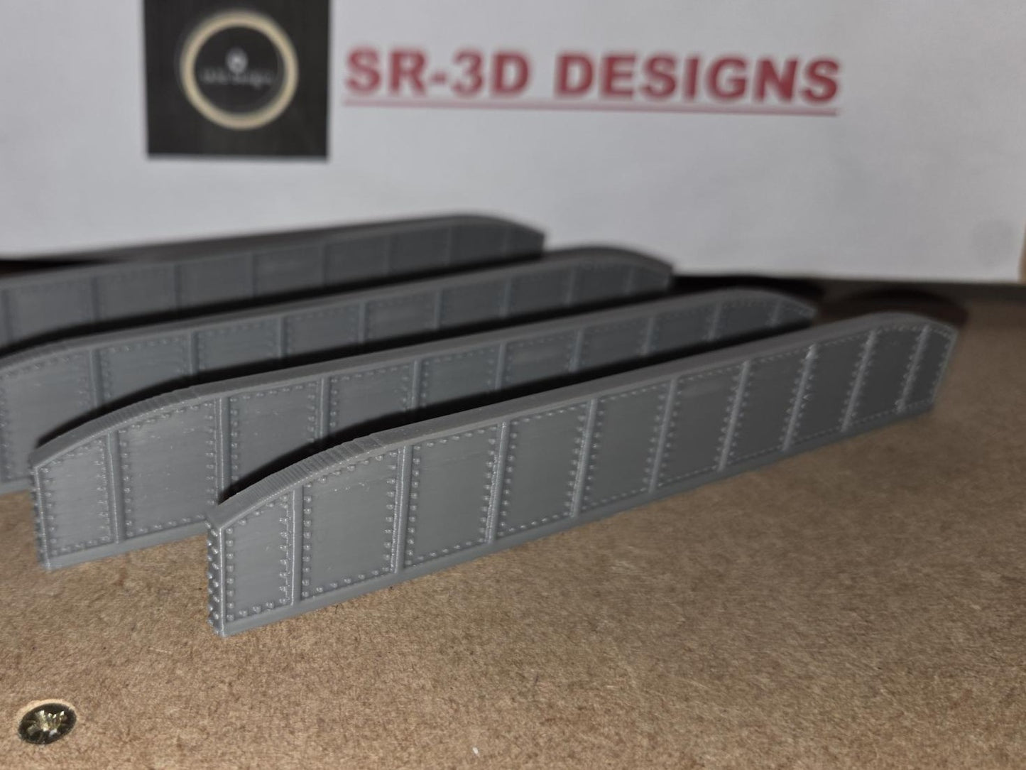 Set of 4 Girder Style bridge sides. 3 Gauges Free delivery