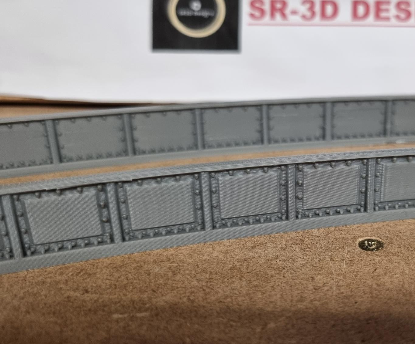 00 Gauge Curved Bridge Sides 1,2,3 and 4 Radius track