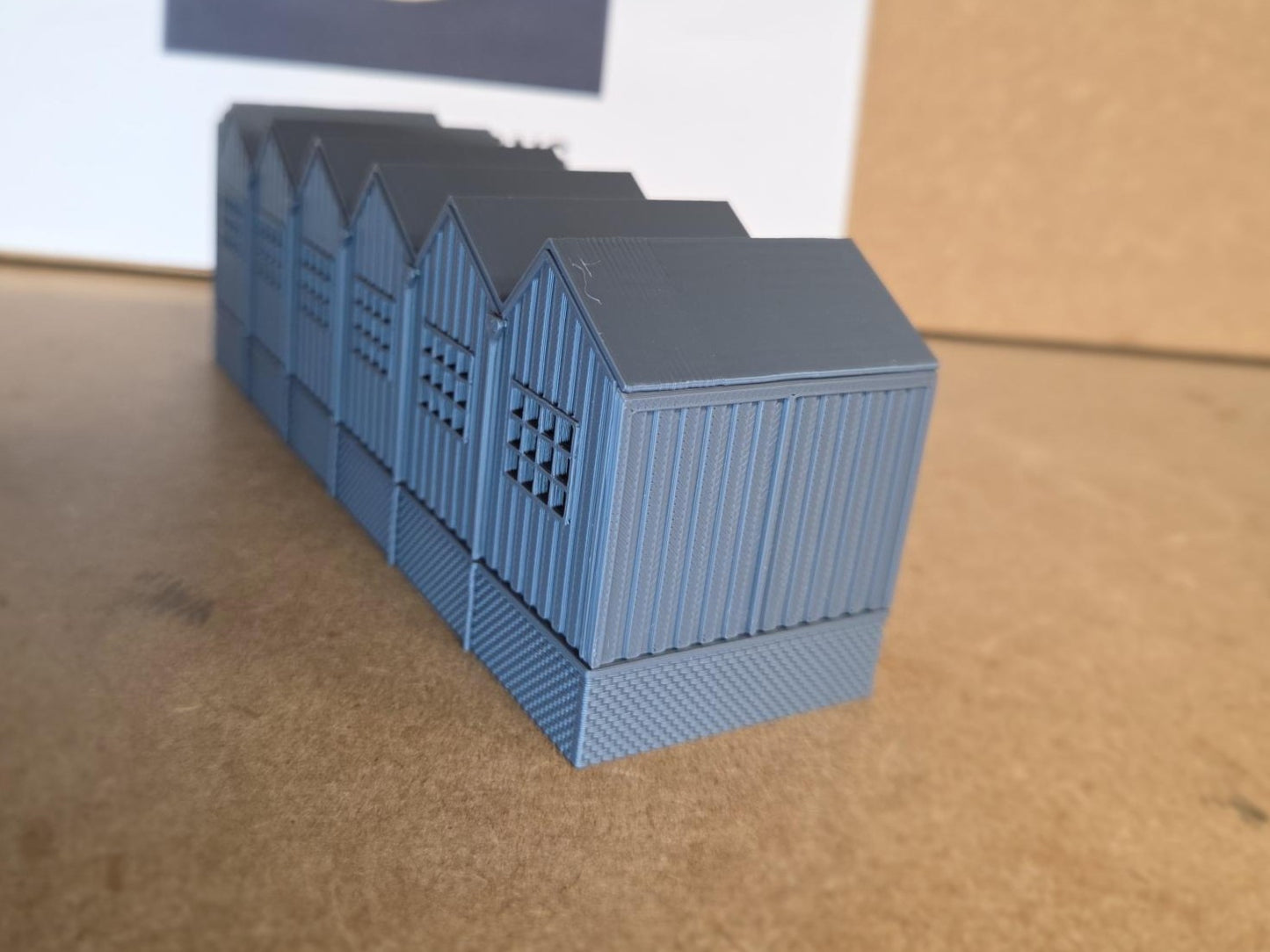 N Gauge 1:160 Scale Locomotive shed 3D Printed Free delivery