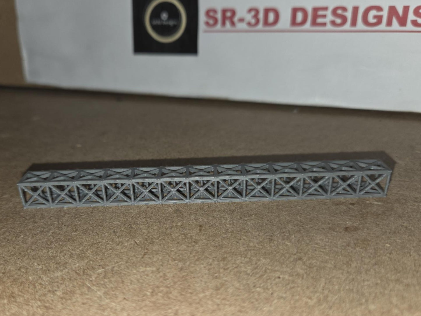 Model Railway Lattice Bridge Box Section Trussing TT Gauge Free delivery