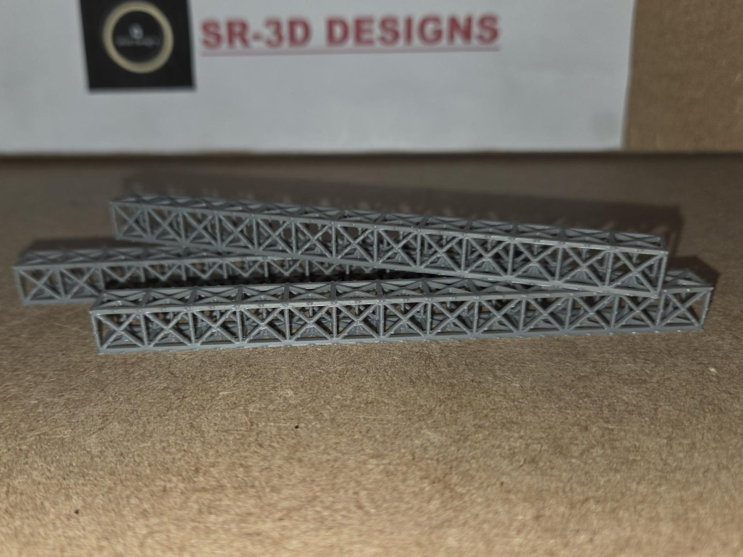 Model Railway Lattice Bridge Box Section Trussing TT Gauge Free delivery