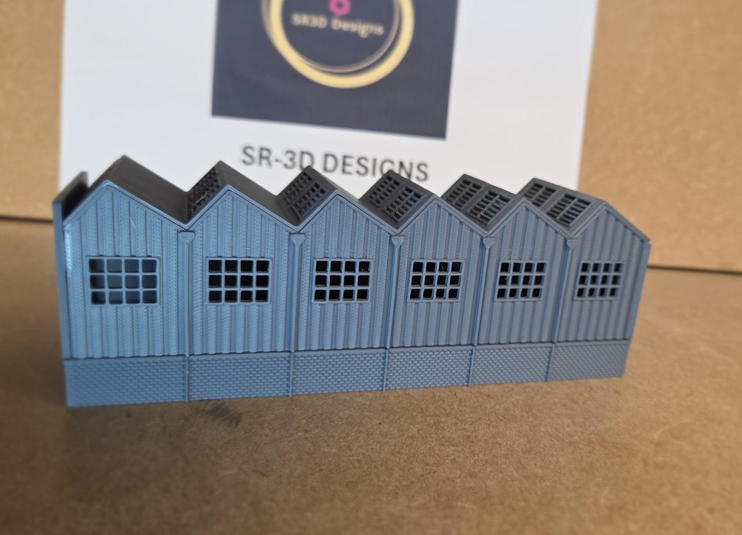 N Gauge 1:160 Scale Locomotive shed 3D Printed Free delivery