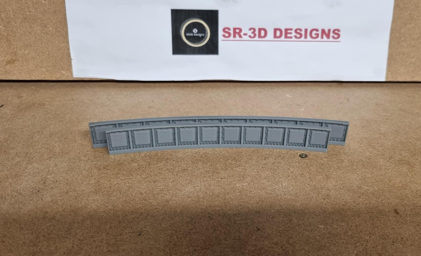 00 Gauge Curved Bridge Sides 1,2,3 and 4 Radius track