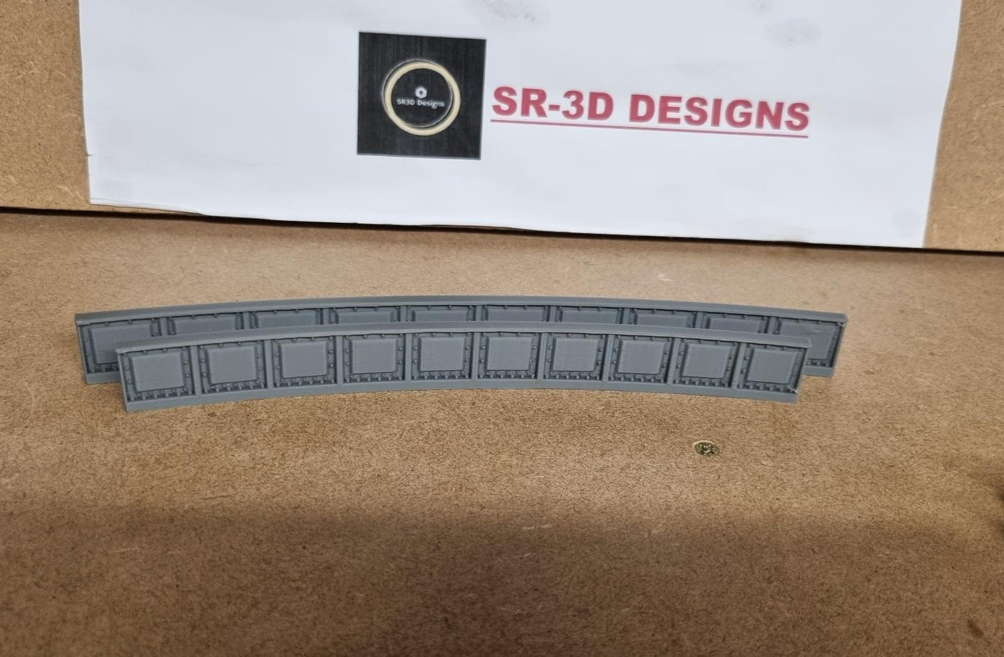 00 Gauge Curved Bridge Sides 1,2,3 and 4 Radius track