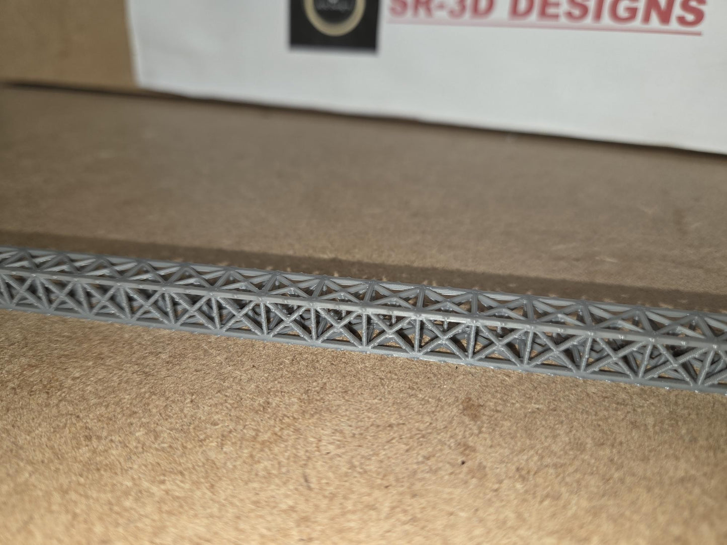 Model Railway Lattice Bridge Box Section Trussing TT Gauge Free delivery
