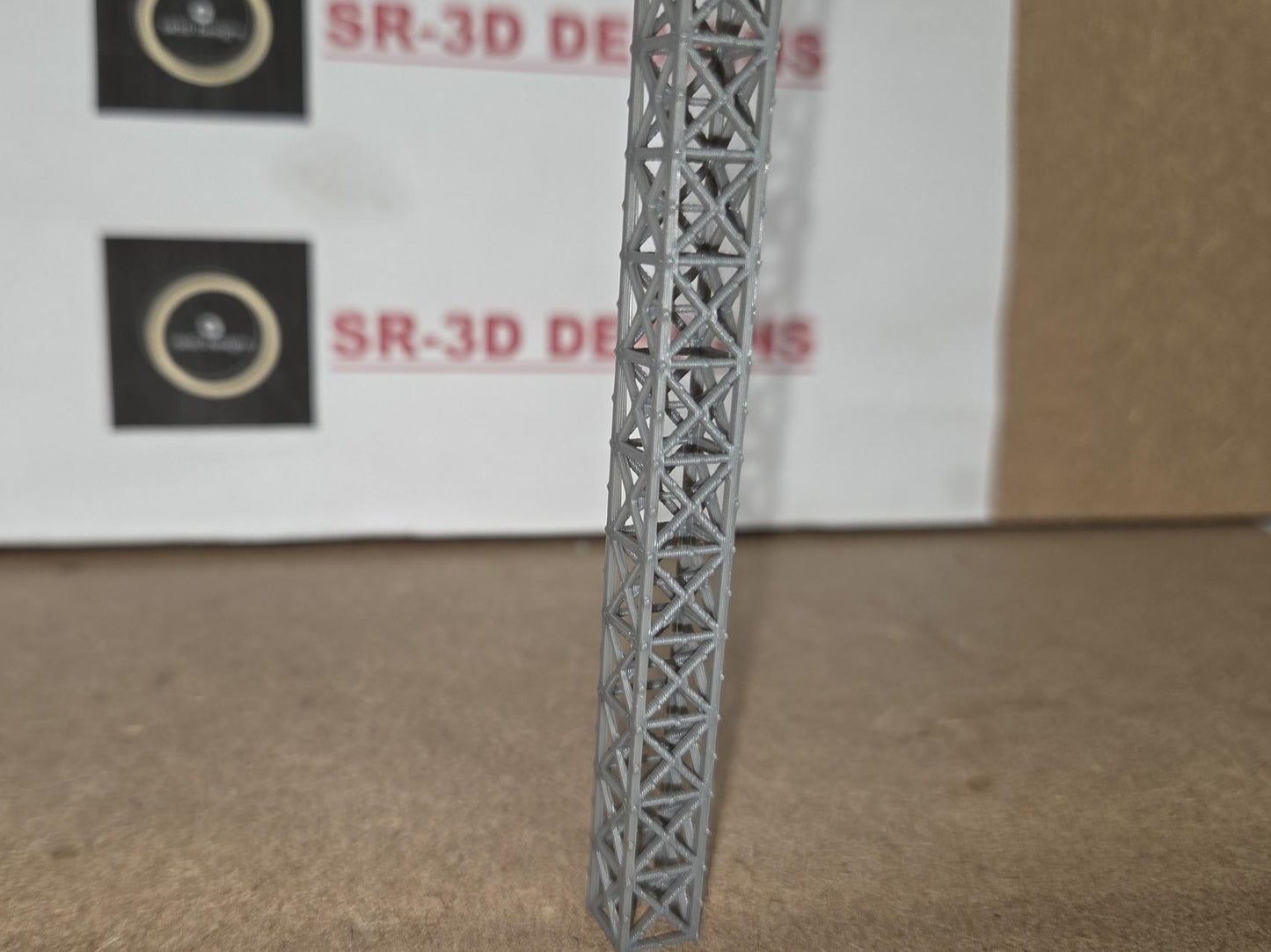 Model Railway Lattice Bridge Box Section Trussing TT Gauge Free delivery