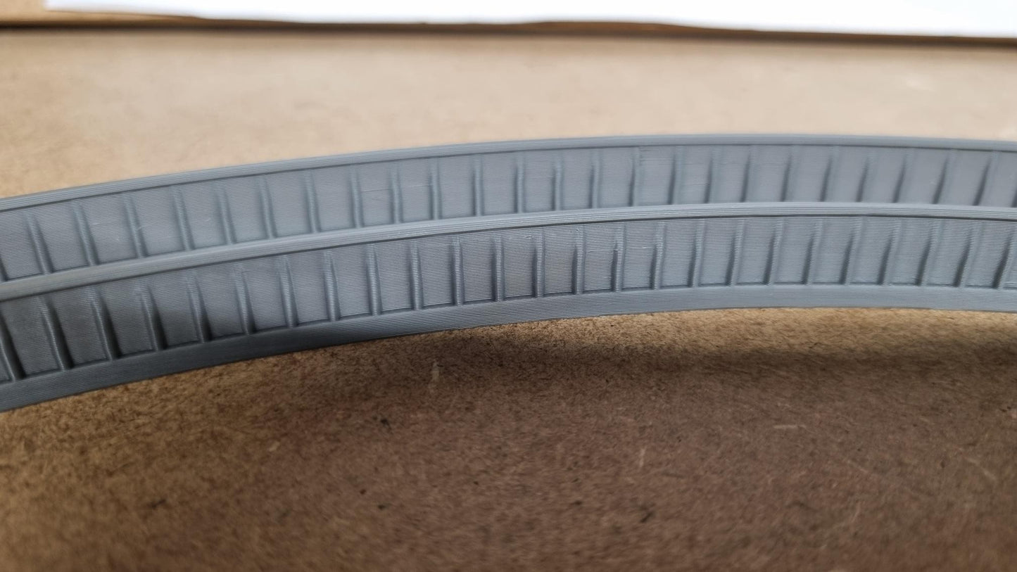 N Gauge Curved Bridge Sides 1,2,3 and 4 Radius track