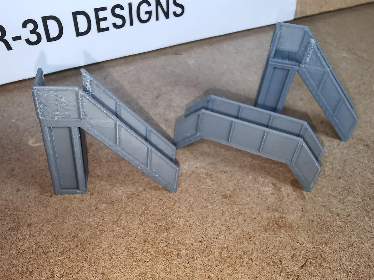 N Gauge 1:160 Model Railway pedestrian footbridge Walkway
