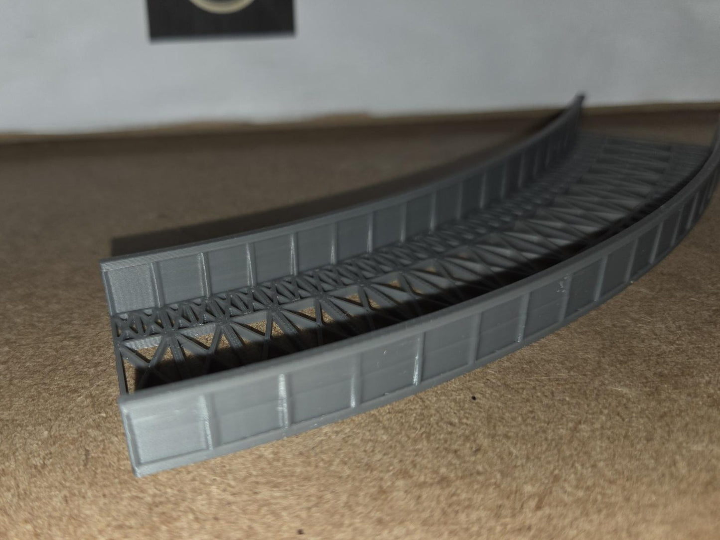 KATO N Gauge Curved Bridge 1,2,3 and 4 Radius Options 3D printed Free delivery.