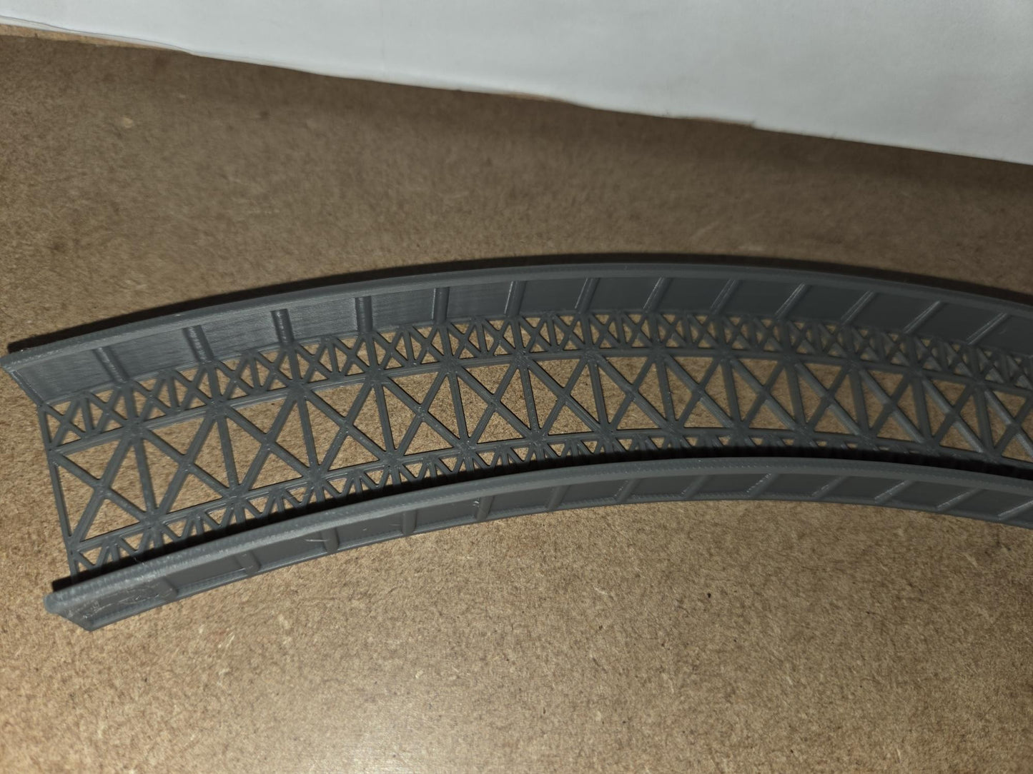 KATO N Gauge Curved Bridge 1,2,3 and 4 Radius Options 3D printed Free delivery.