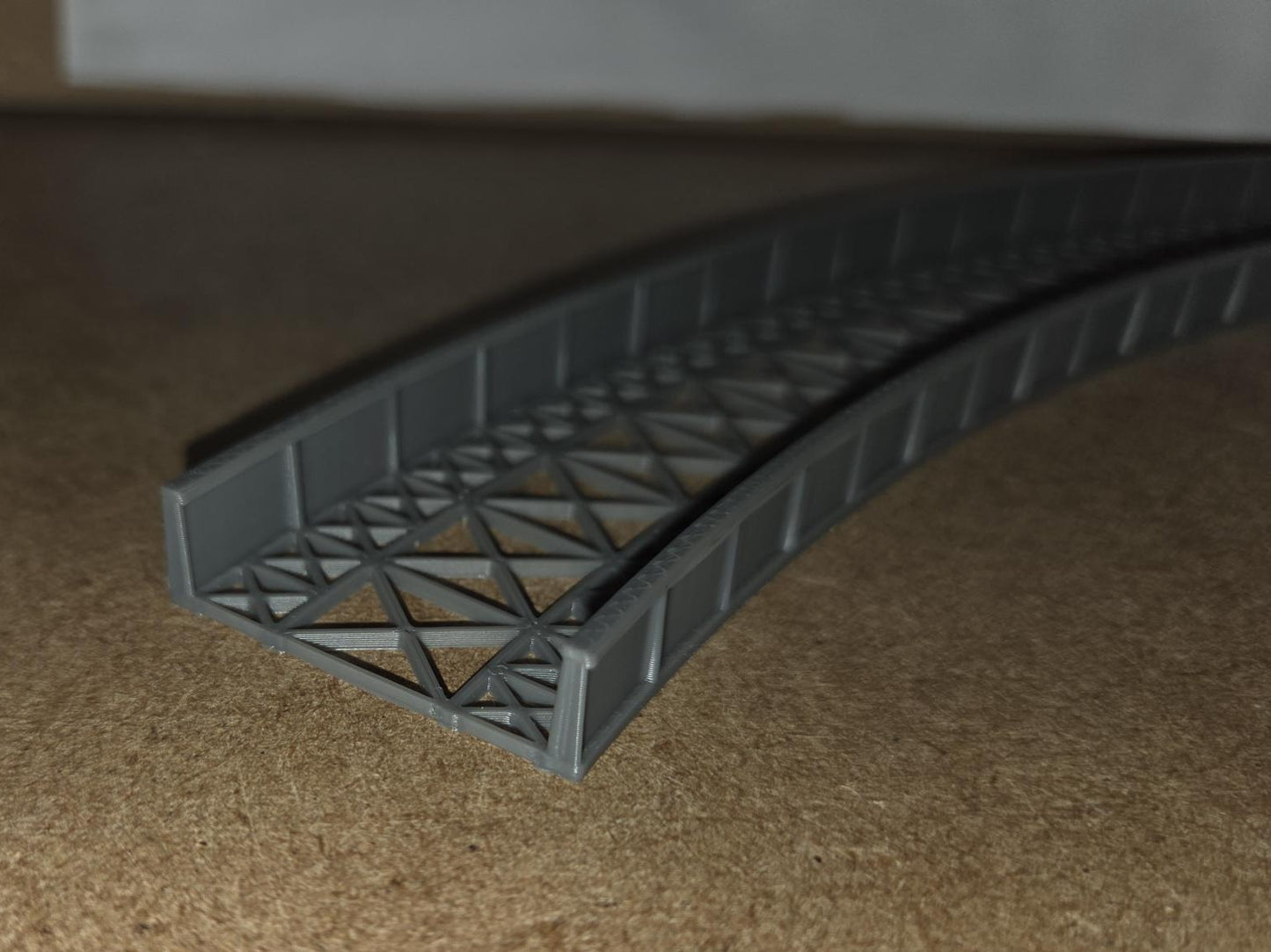 KATO N Gauge Curved Bridge 1,2,3 and 4 Radius Options 3D printed Free delivery.