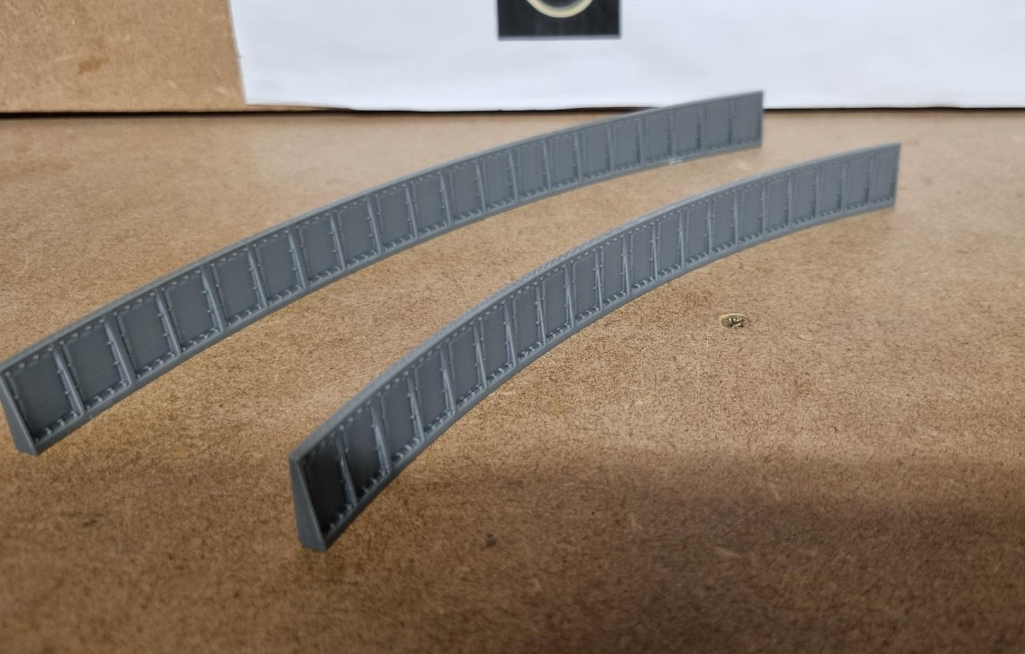 TT Gauge Curved Bridge Sides 1,2,3 and 4 Radius track