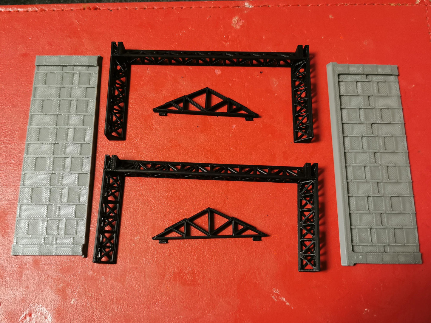 TT Gauge 1:120 Scale open Loco shed 3D Printed Free delivery 4 Size options