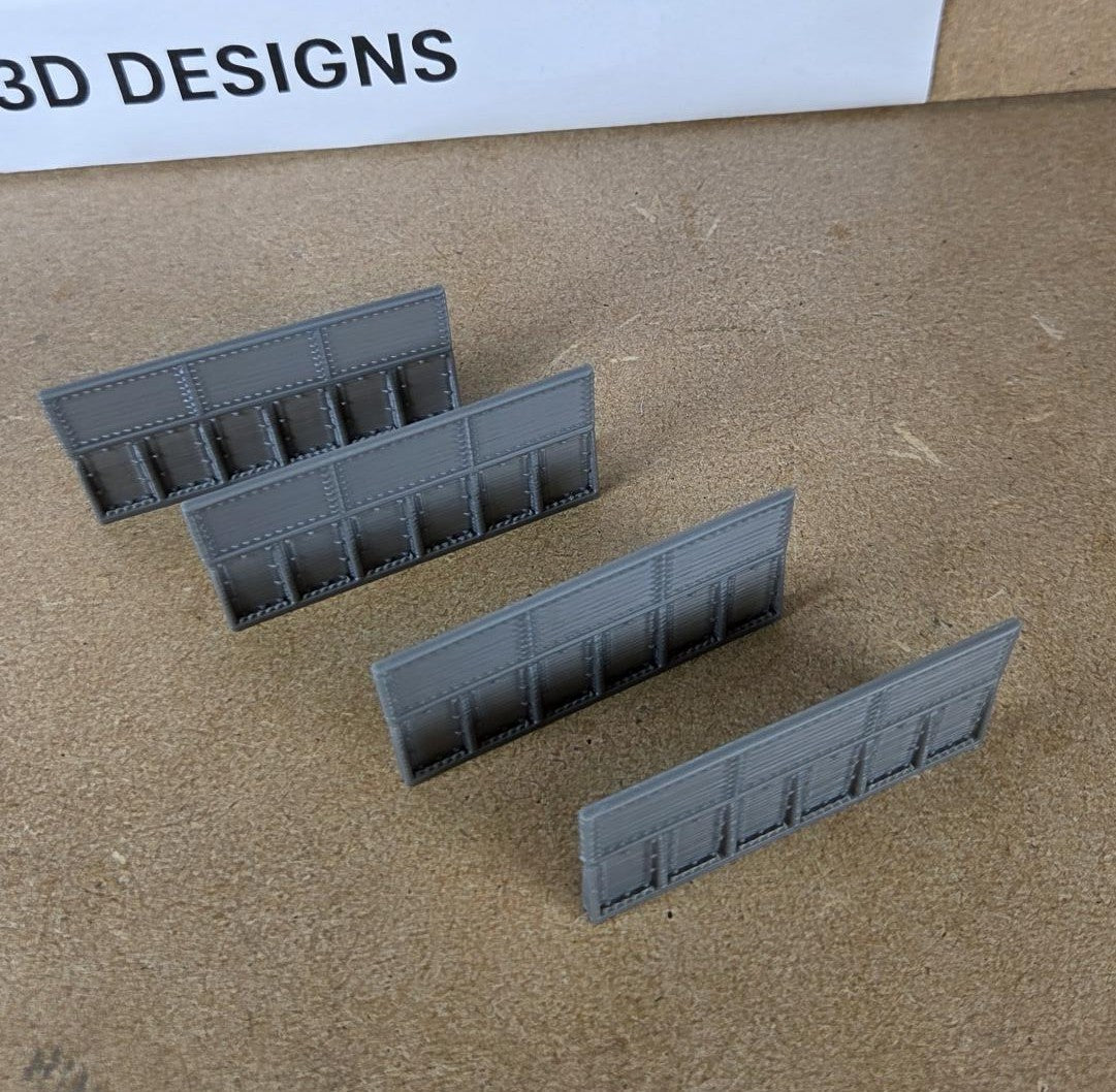 Set of 4 Girder Style bridge sides. 3 Gauges Free delivery