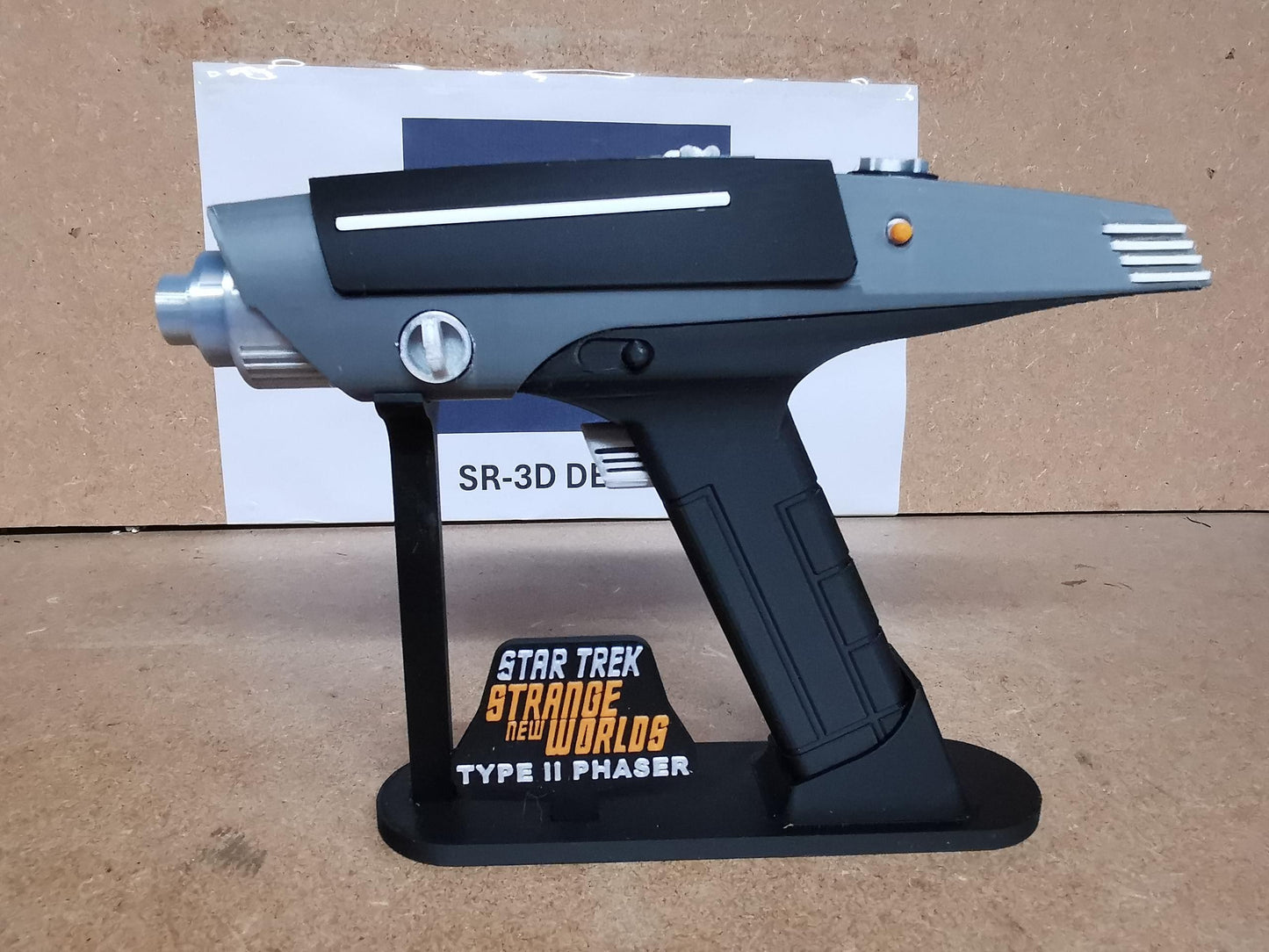 Star Trek Strange New Worlds Type 2 Phaser for cosplay