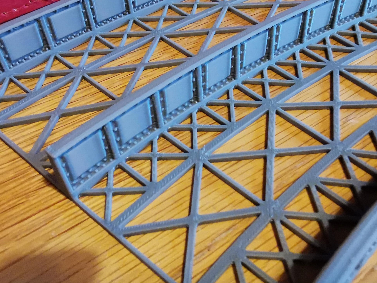 00 Gauge Curved Bridge 1,2,3 and 4 Radius Options 3D printed