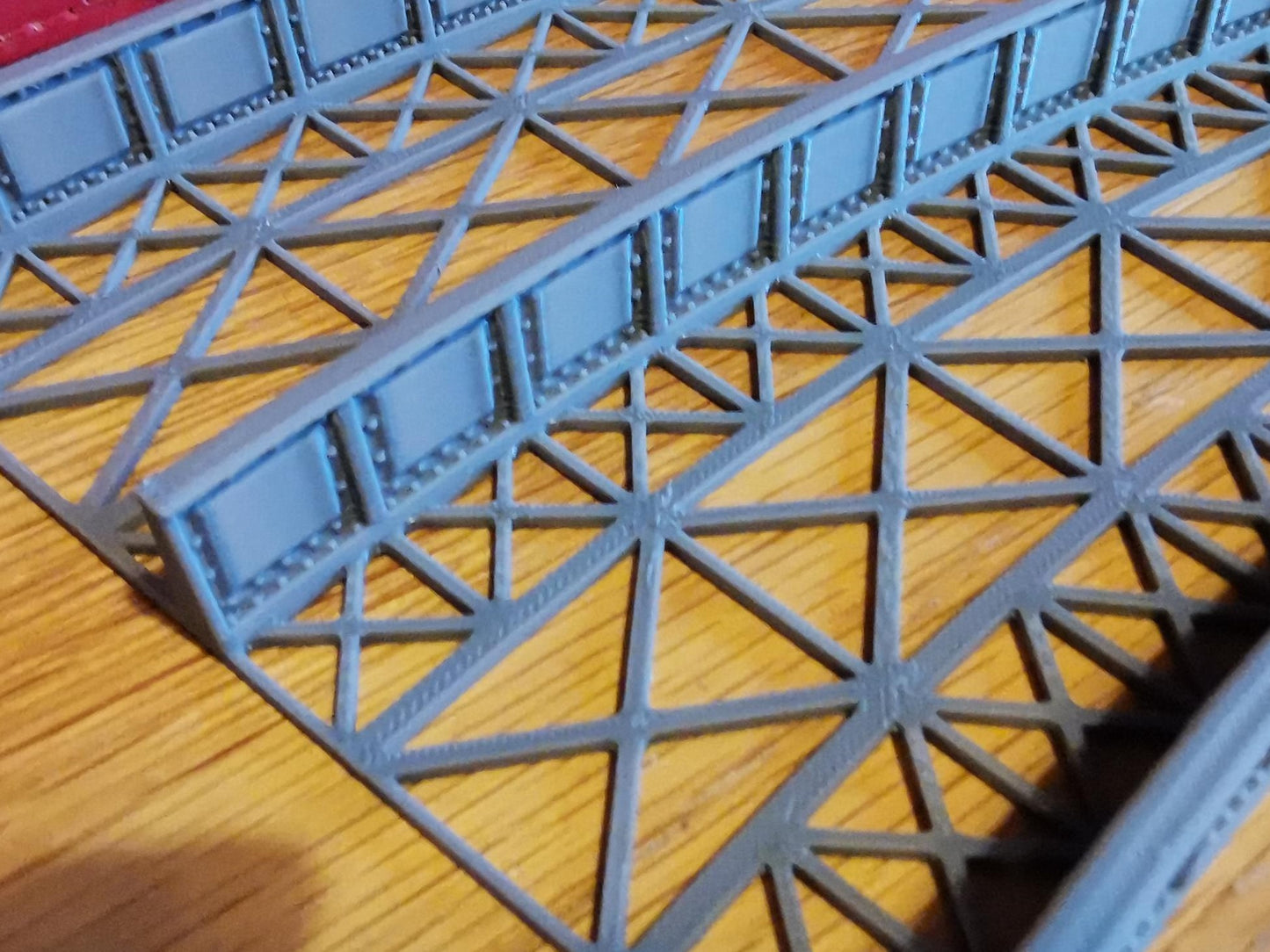 00 Gauge Curved Bridge 1,2,3 and 4 Radius Options 3D printed