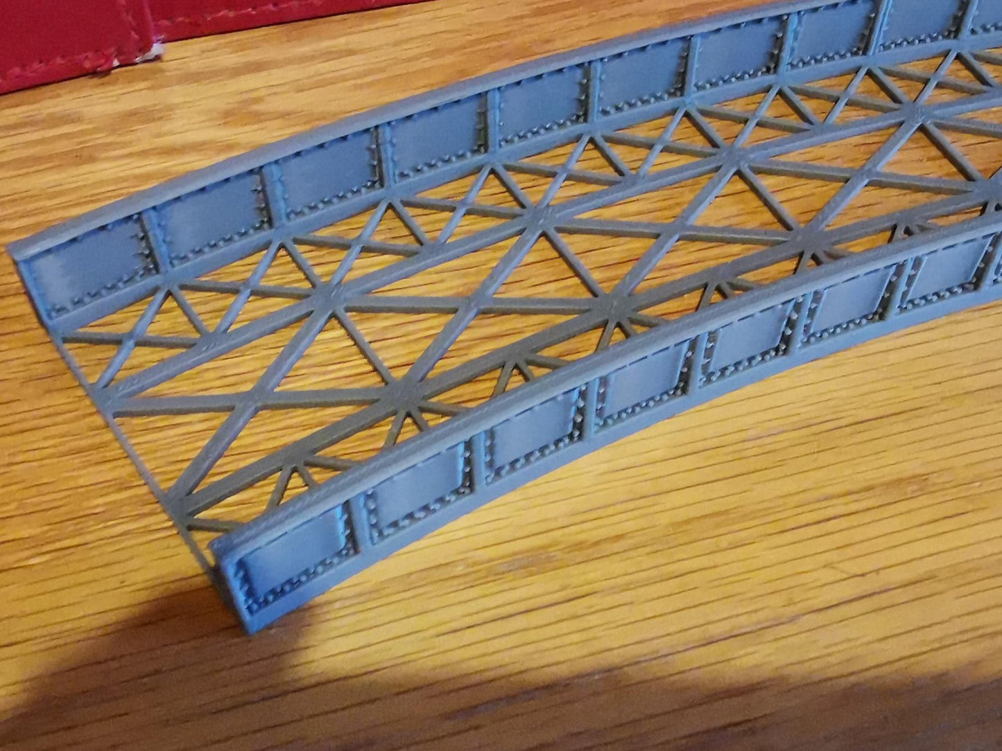 00 Gauge Curved Bridge 1,2,3 and 4 Radius Options 3D printed