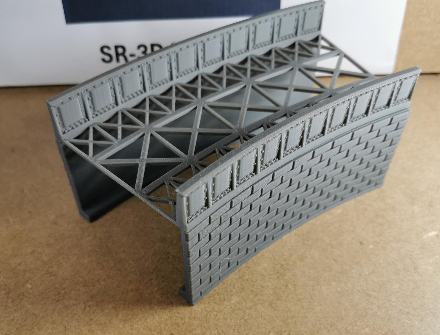 00 Gauge Curved Retaining walls for 1,2,3 and 4 Radius bridges