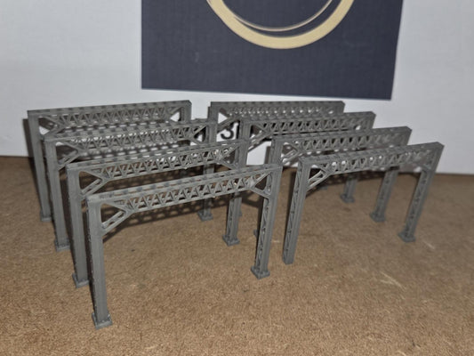 Model Railway Electrification Gantry 3D Printed N Gauge Single or double track