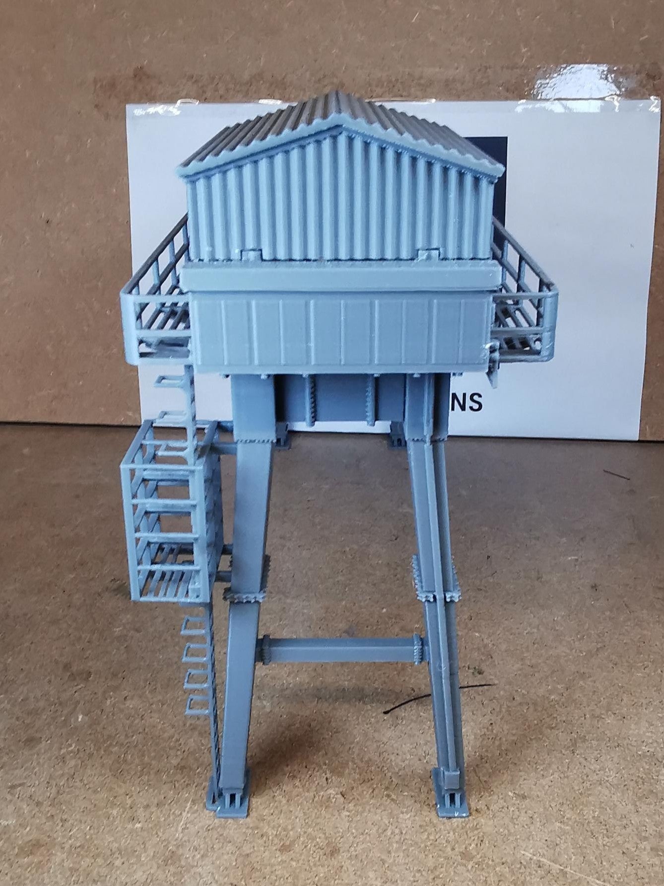 Georgemas Junction Nuclear Flask Crane In 00 Gauge