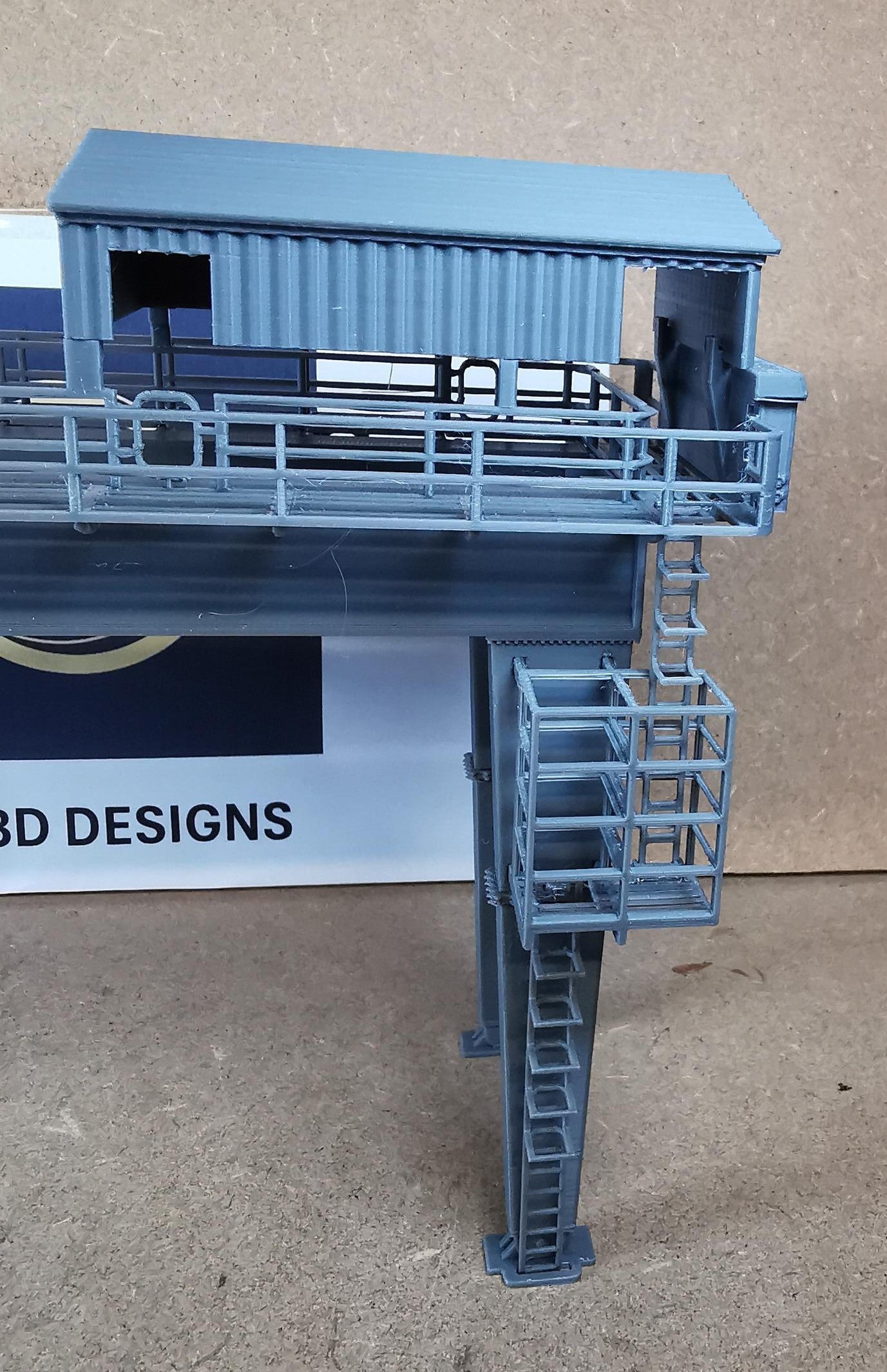 Georgemas Junction Nuclear Flask Crane In 00 Gauge