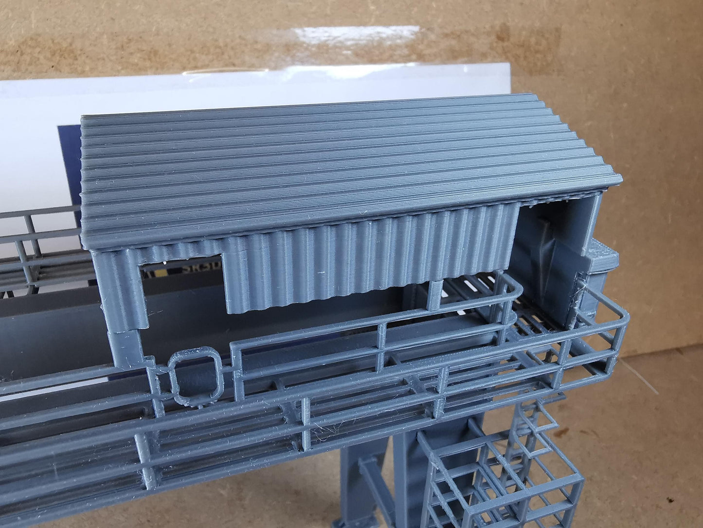 Georgemas Junction Nuclear Flask Crane In 00 Gauge