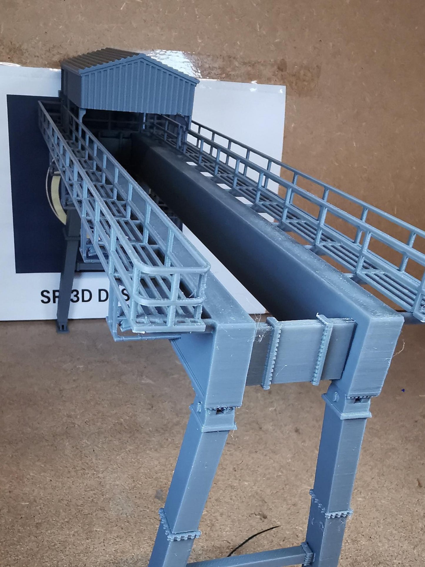 Georgemas Junction Nuclear Flask Crane In 00 Gauge