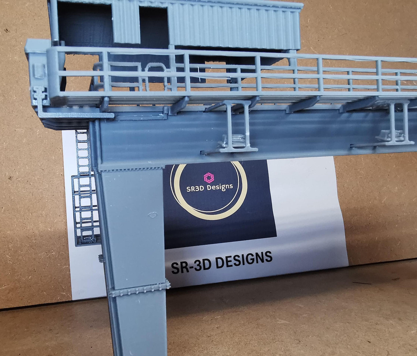 Georgemas Junction Nuclear Flask Crane In 00 Gauge