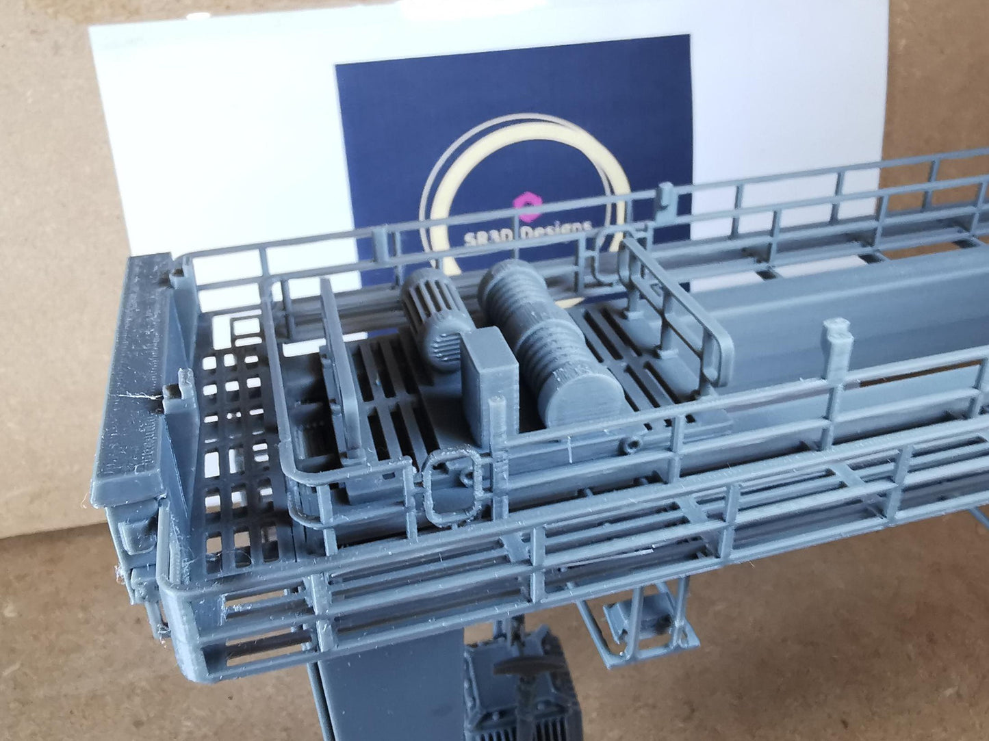 Georgemas Junction Nuclear Flask Crane In 00 Gauge