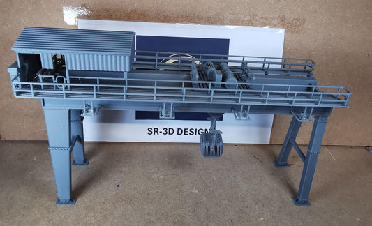 Georgemas Junction Nuclear Flask Crane In 00 Gauge