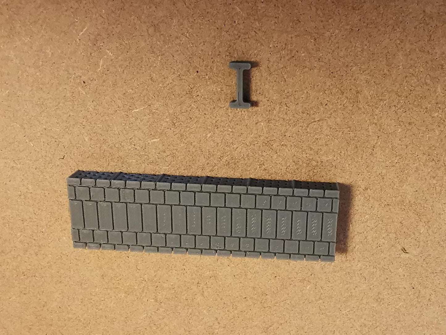 N Gauge 1:160 Station platform Extendable with furniture and roof options