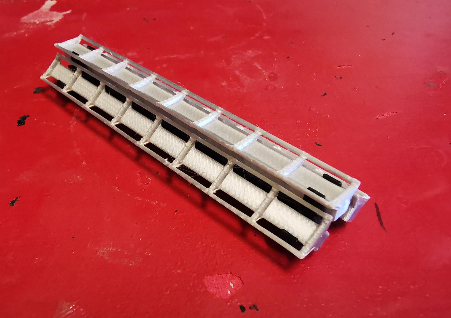 TT Gauge Roller coaster track wagon load  Set of 3 tracks