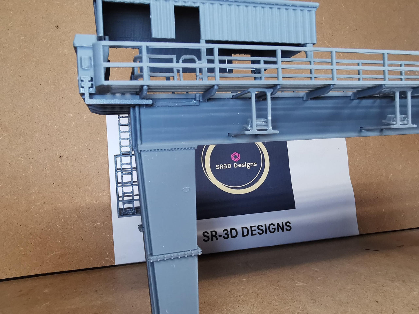 Georgemas Junction Nuclear Flask Crane In 00 Gauge