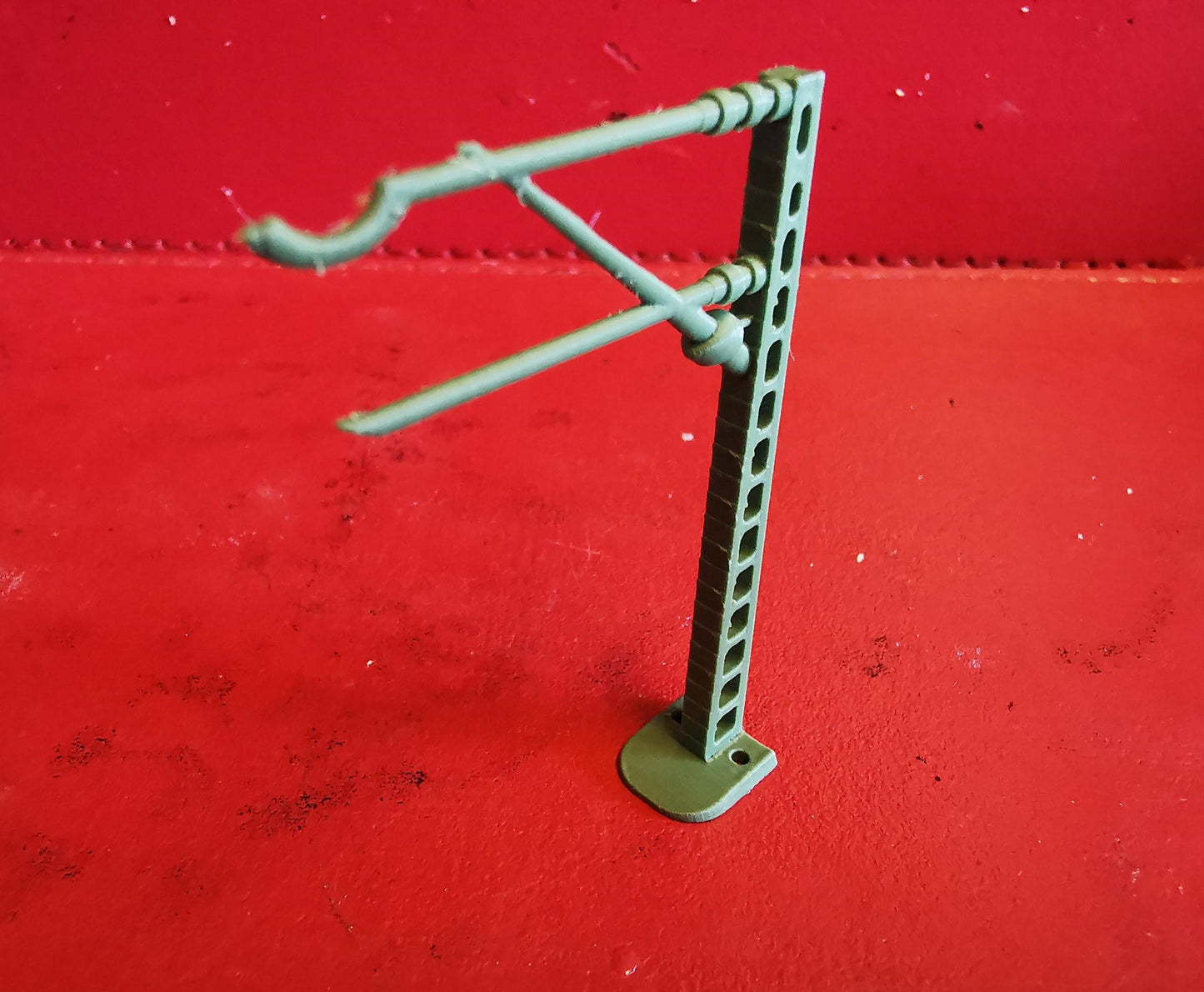 Model Railway Catenary gantry 3D Printed