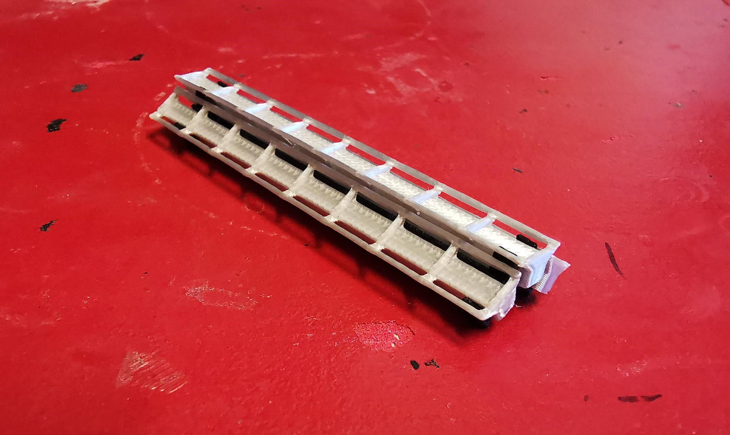 N Gauge Roller coaster track wagon load  Set of 3 tracks Free delivery