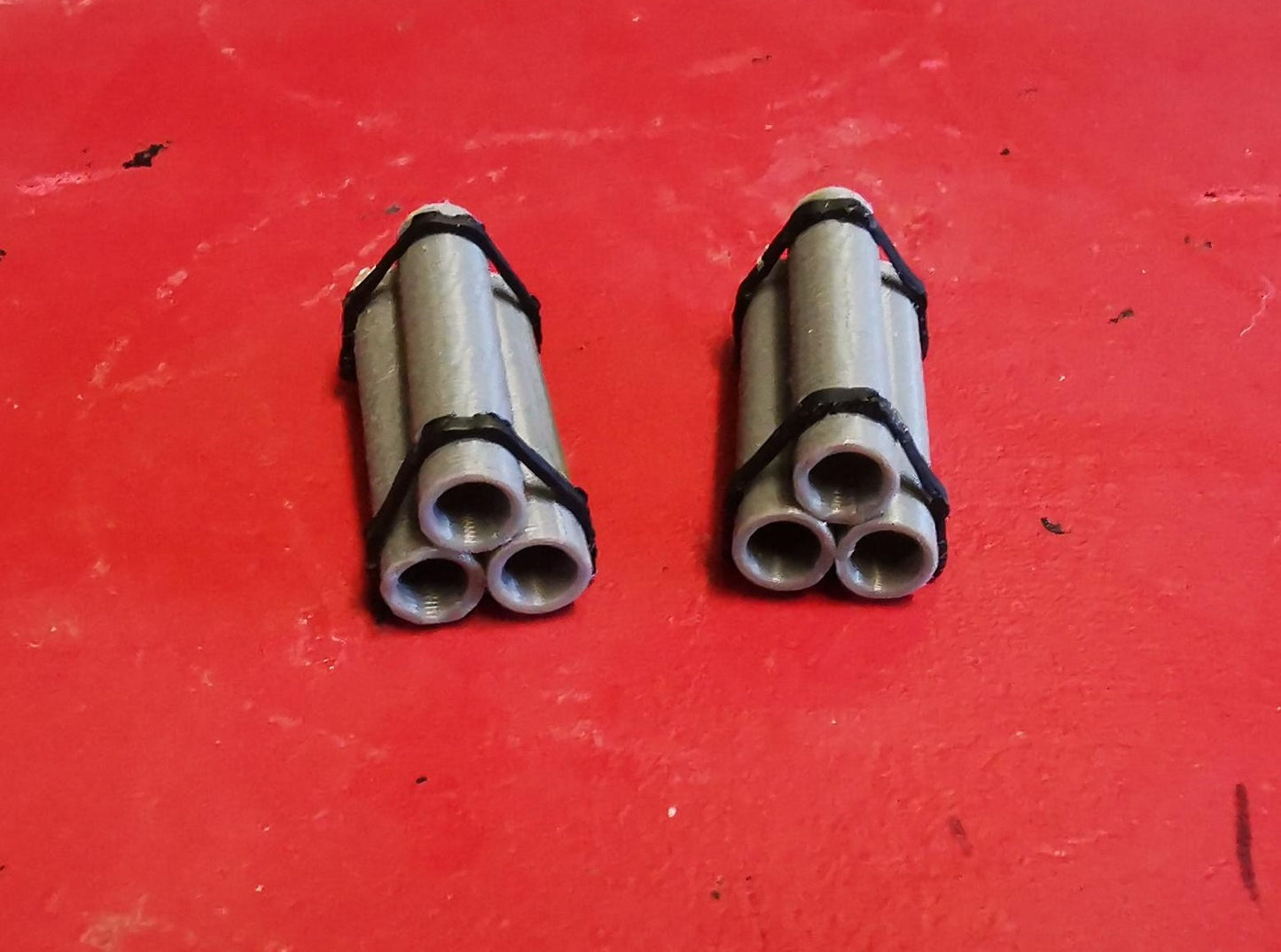 N Gauge Wagon load pipes 3D printed