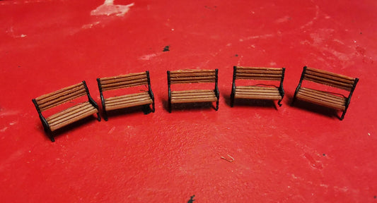 TT Gauge 1:120 Model Railway Park Bench Platform seating 3D printed