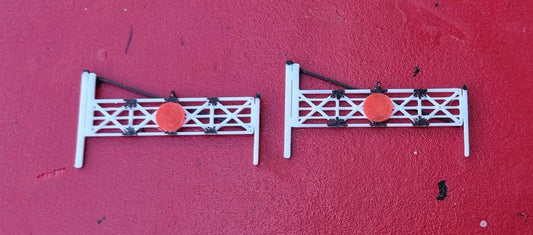 N Gauge 1:160 set of 2 level crossing gate 3D printed