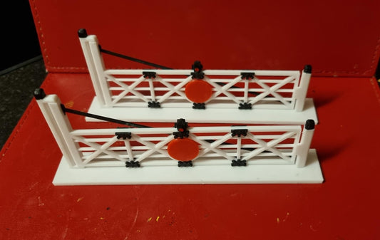 0 Gauge Level Crossing Gate 3D Printed