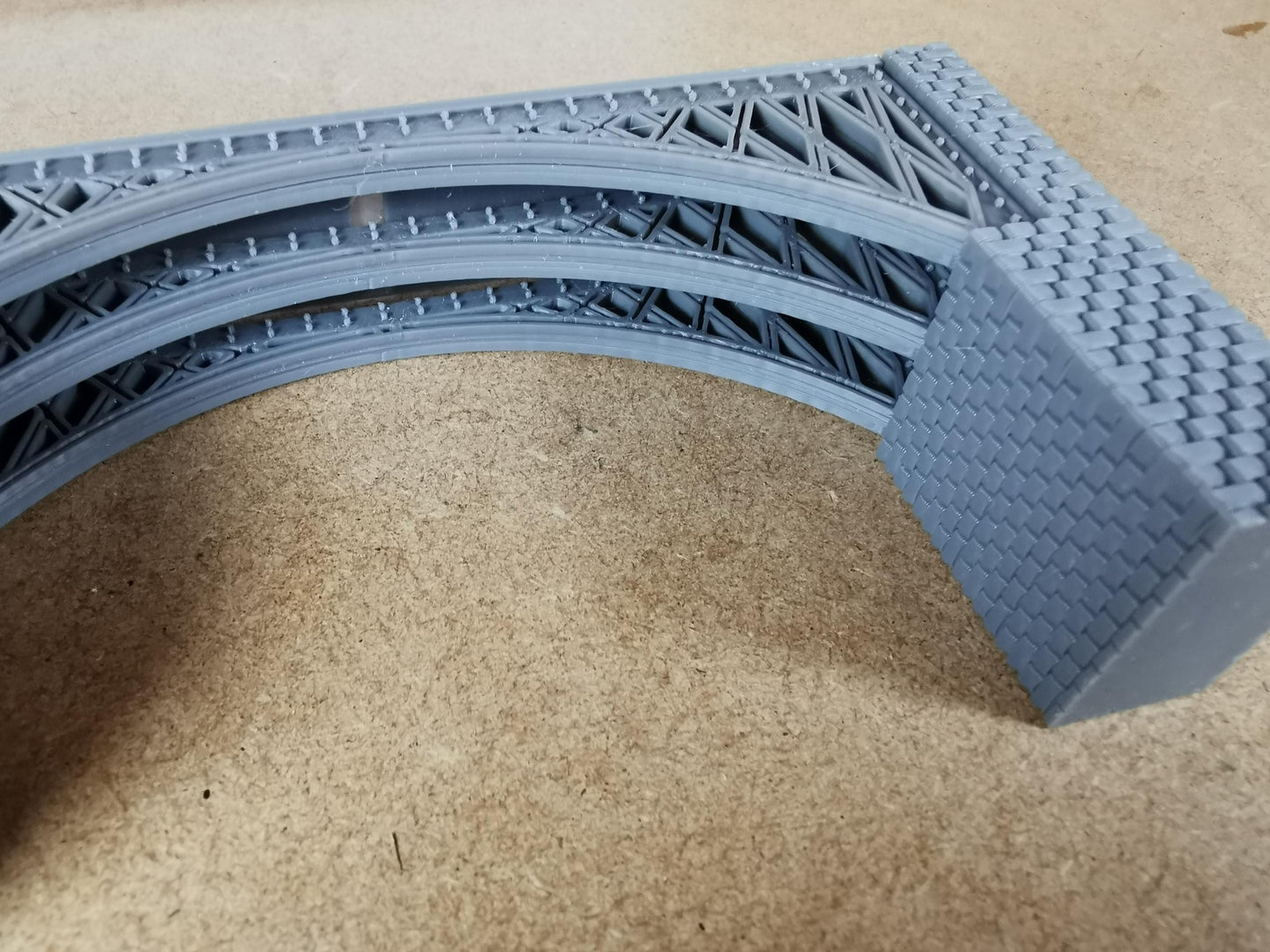 N Gauge Viaduct Bridge Single or multiple Spans. 3D printed FREE DELIVERY