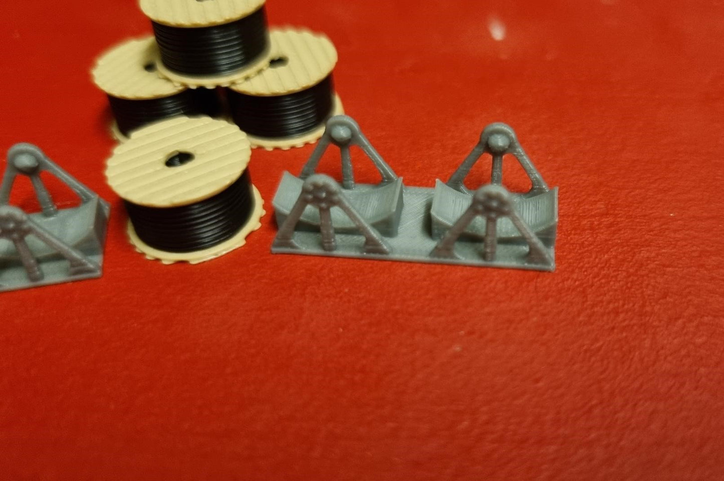 N Gauge Wagon load Cable reels 3D printed