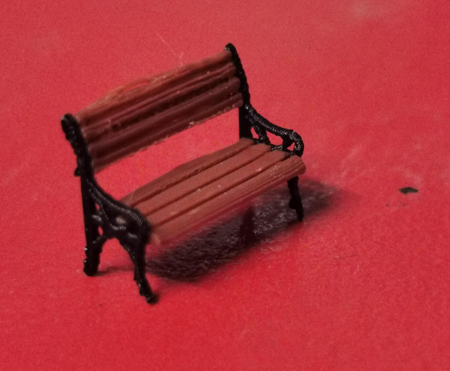 TT Gauge 1:120 Model Railway Park Bench Platform seating 3D printed