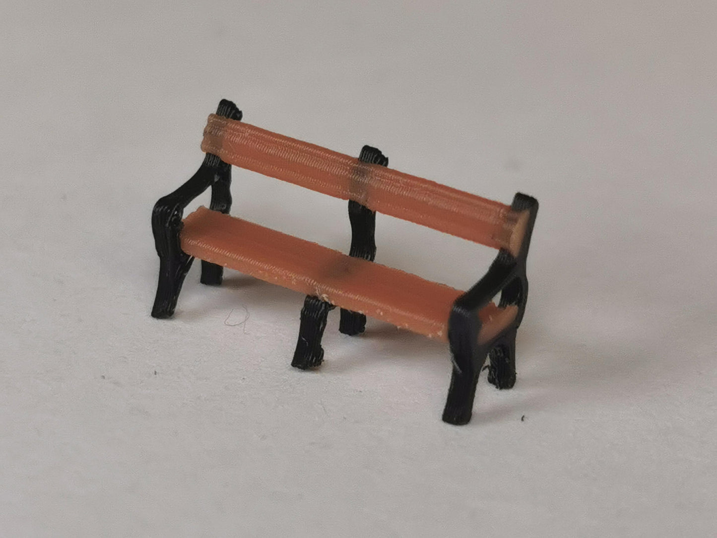 N Gauge  1:160 Model Railway Six Leg Park Benches Platform seating 3D printed