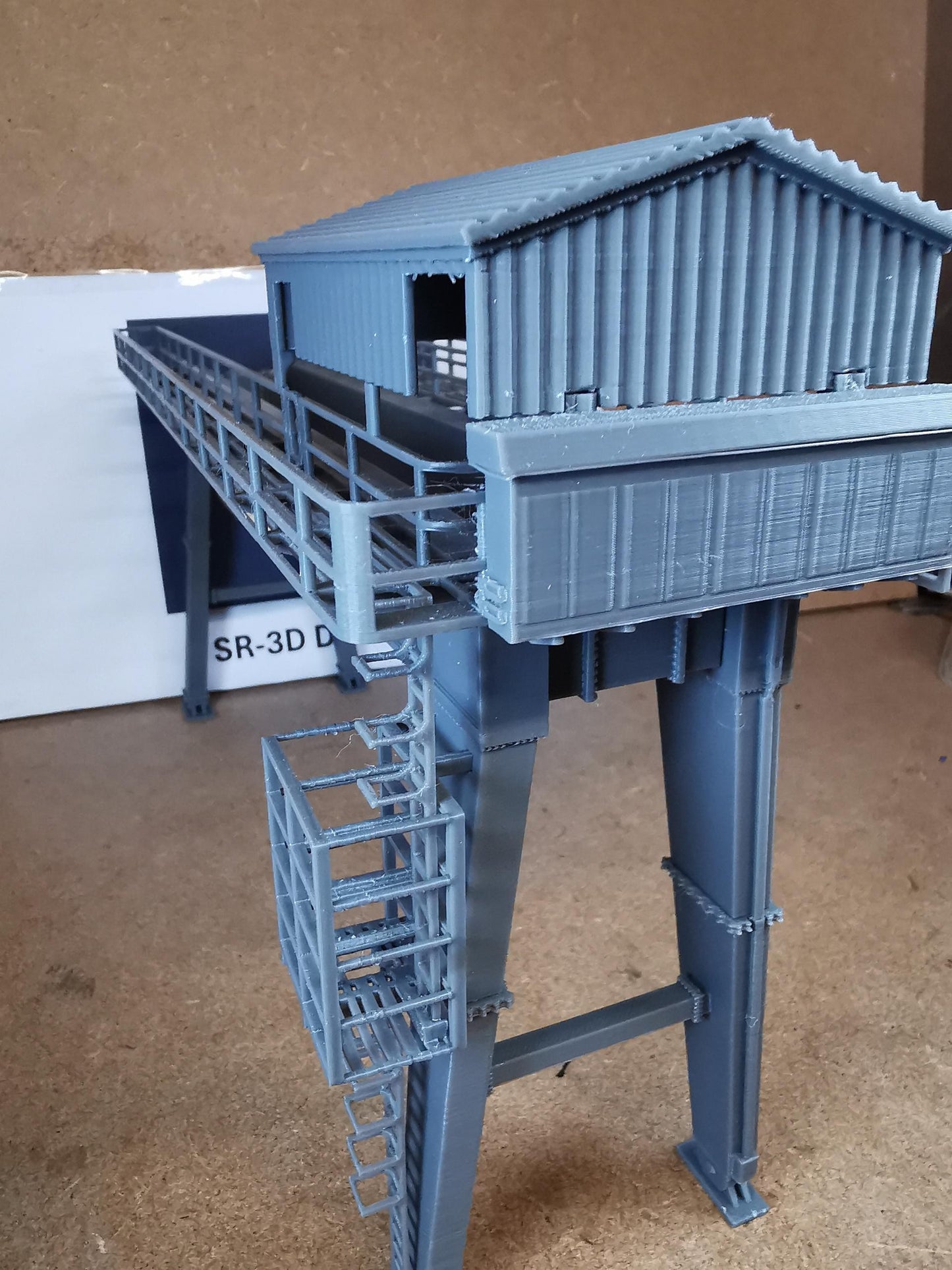 Georgemas Junction Nuclear Flask Crane In 00 Gauge